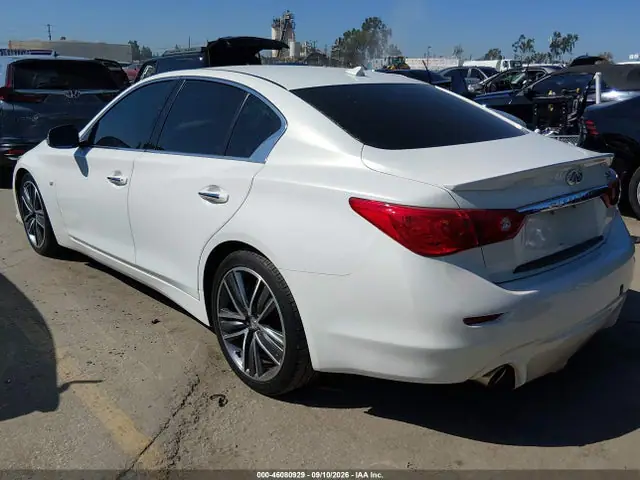 JN1BV7AP5EM691916 — 2014 Infiniti Q50 Sport, фото 3 с аукциона IAAI 30.09.2026, Вандализм