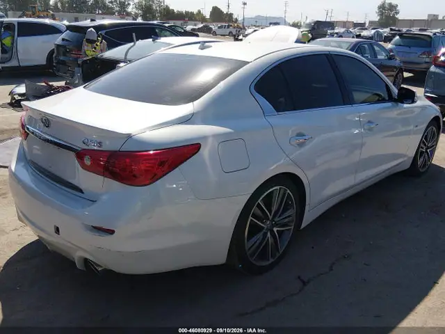 JN1BV7AP5EM691916 — 2014 Infiniti Q50 Sport, фото 4 с аукциона IAAI 30.09.2026, Вандализм