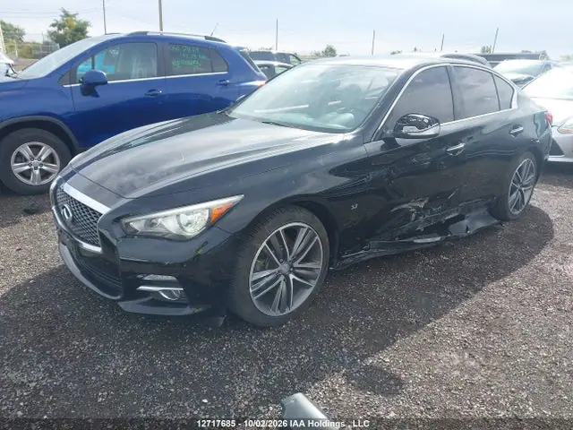 JN1BV7AR1FM405322 — 2015 Infiniti Q50 Sport, фото 2 с аукциона IAAI 14.10.2026, Левый бок