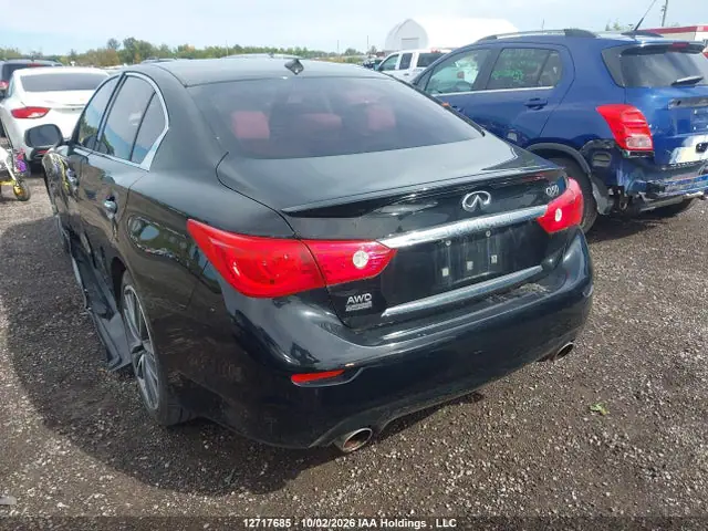 JN1BV7AR1FM405322 — 2015 Infiniti Q50 Sport, фото 3 с аукциона IAAI 14.10.2026, Левый бок