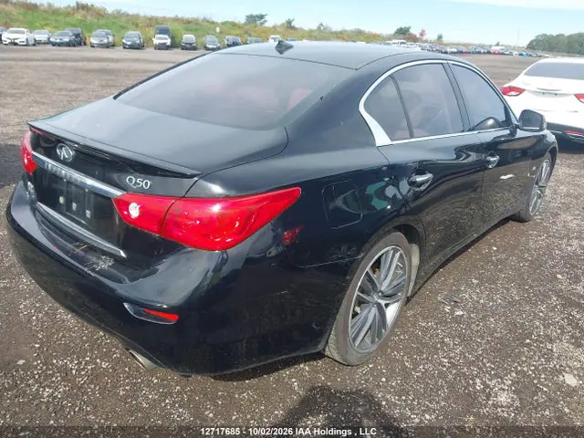 JN1BV7AR1FM405322 — 2015 Infiniti Q50 Sport, фото 4 с аукциона IAAI 14.10.2026, Левый бок