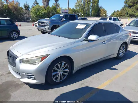2014 Infiniti Q50 VIN JN1BV7AP4EM686741 фото 2