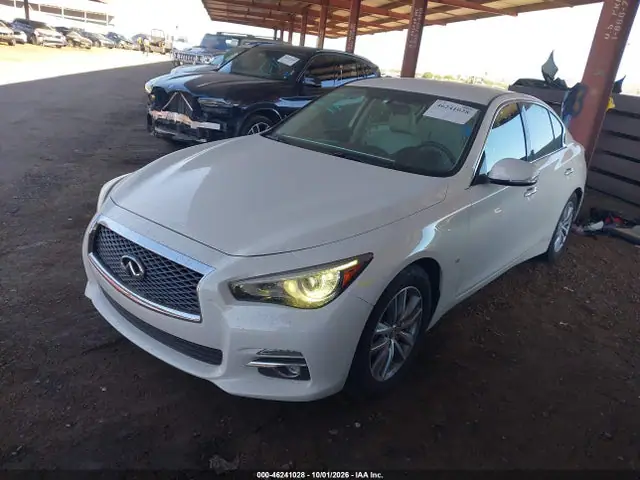 2015 Infiniti Q50 VIN JN1BV7AP1FM336727 фото 2