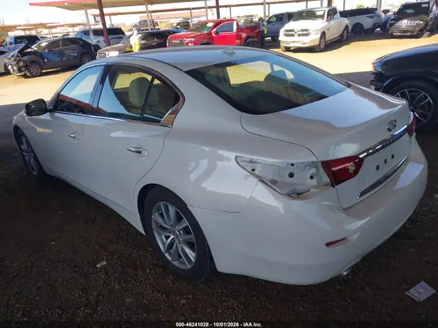 2015 Infiniti Q50 VIN JN1BV7AP1FM336727 фото 3