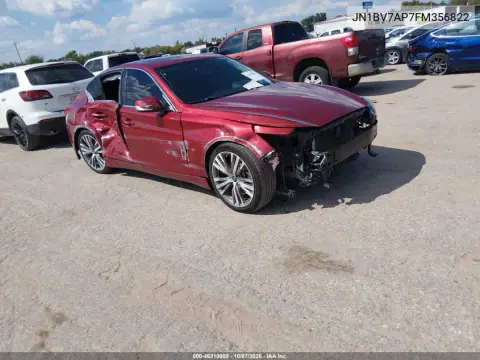 2015 Infiniti Q50 Premium VIN JN1BV7AP7FM356822 фото 2