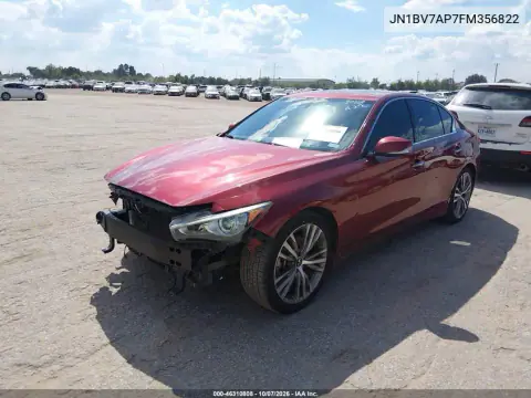 2015 Infiniti Q50 Premium VIN JN1BV7AP7FM356822 фото 3