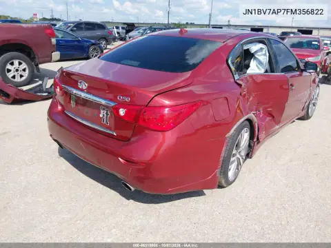 2015 Infiniti Q50 Premium VIN JN1BV7AP7FM356822 фото 5