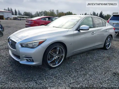 2017 Infiniti Q50 3.0T Signature Edition VIN JN1EV7APXHM739623 фото 2