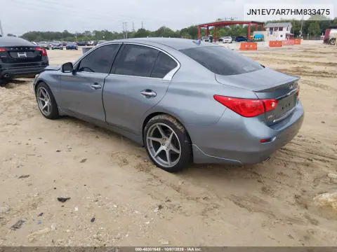 2017 Infiniti Q50 3.0T Premium VIN JN1EV7AR7HM833475 фото 4
