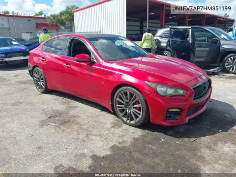 JN1FV7AP7HM851199 — 2017 Infiniti Q50, Левый бок, фото до ремонта
