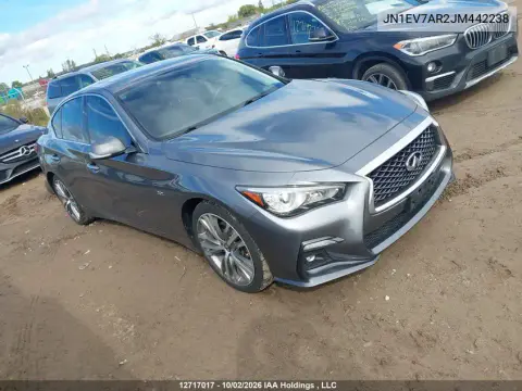 JN1EV7AR2JM442238 — 2018 Infiniti Q50, Град, фото до ремонта