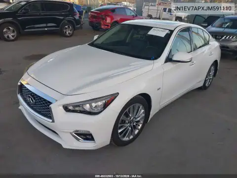 JN1EV7APXJM591110 — 2018 Infiniti Q50, фото 3 с аукциона IAAI, Не указано