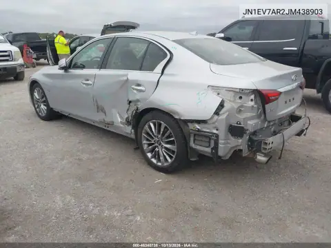 2018 Infiniti Q50 3.0T Luxe VIN JN1EV7AR2JM438903 фото 4