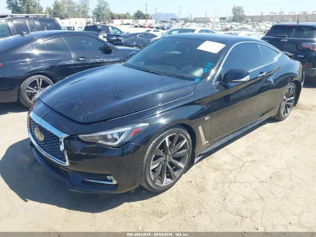 JN1EV7EK7LM341051 — 2020 Infiniti Q60 Luxe, фото 2 с аукциона IAAI 14.10.2026, Задняя часть
