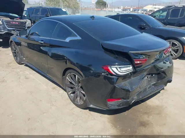 JN1EV7EK7LM341051 — 2020 Infiniti Q60 Luxe, фото 3 с аукциона IAAI 14.10.2026, Задняя часть