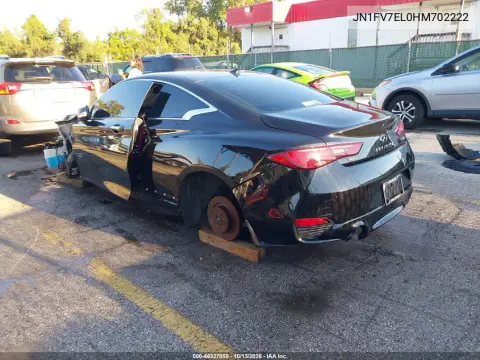 2017 Infiniti Q60 3.0T Red Sport 400 VIN JN1FV7EL0HM702222 фото 3