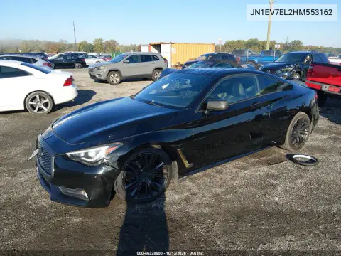 2017 Infiniti Q60 3.0T Premium VIN JN1EV7EL2HM553162 фото 3