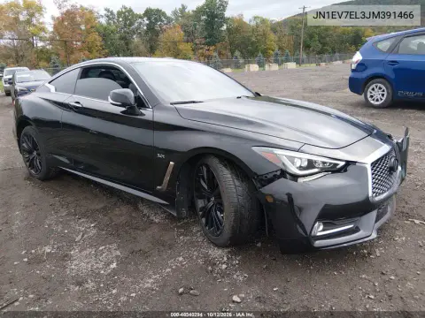 JN1EV7EL3JM391466 — 2018 Infiniti Q60, Передняя часть, фото до ремонта