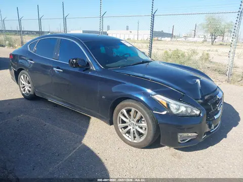 JN1BY1AP4HM740869 — 2017 Infiniti Q70 3.7, Передняя часть (Front & Rear), фото до ремонта
