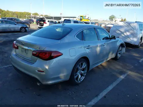 2017 Infiniti Q70 3.7X VIN JN1BY1ARXHM770265 фото 5
