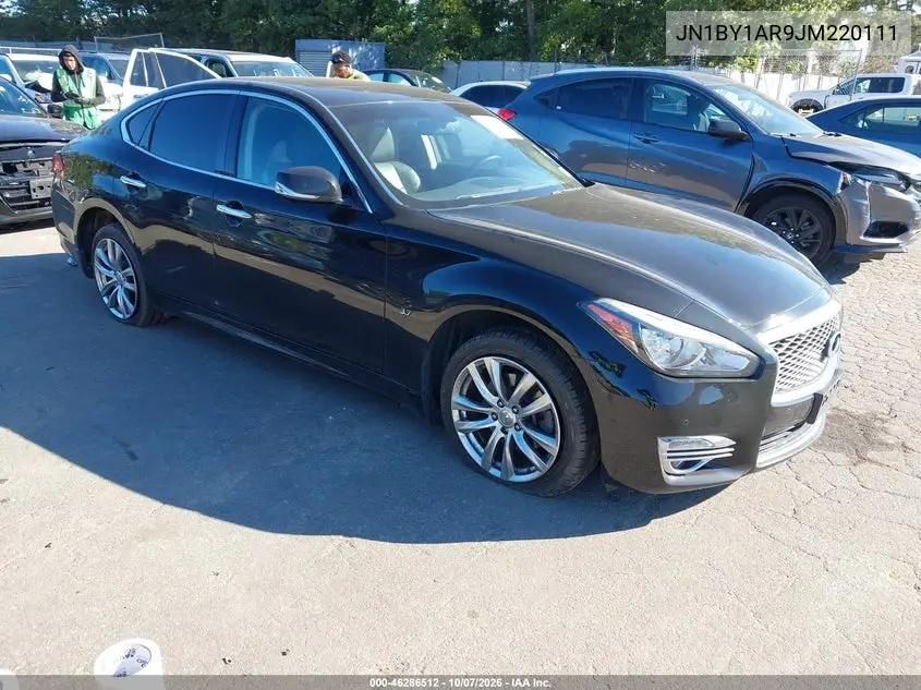 2018 Infiniti Q70 3.7X Luxe VIN JN1BY1AR9JM220111 фото 2