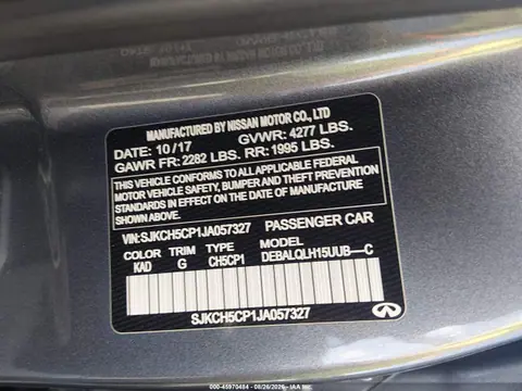 2018 Infiniti Qx30 Luxury VIN SJKCH5CP1JA057327 фото 9