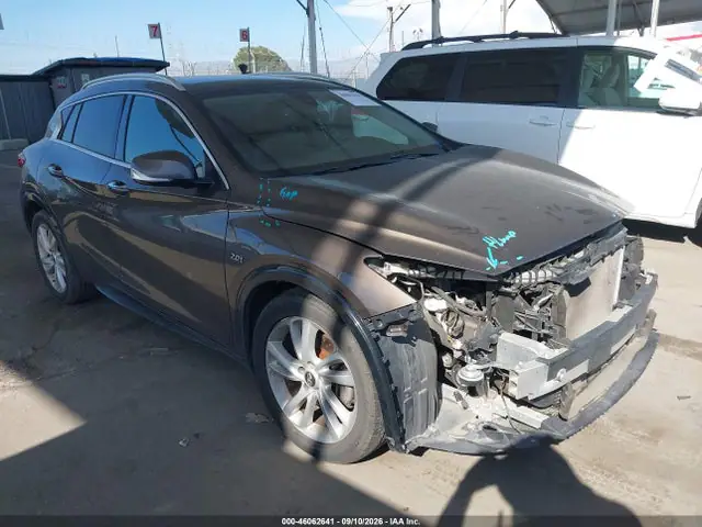 SJKCH5CP2JA045316 Infiniti QX30 Premium 2018 — повреждение Передняя часть, фото до ремонта