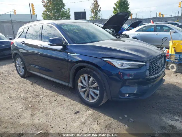3PCAJ5M32KF143247 — 2019 Infiniti QX50 Autograph/Essential/Luxe/Proactive/Sensory, Передняя часть (Front), фото до ремонта