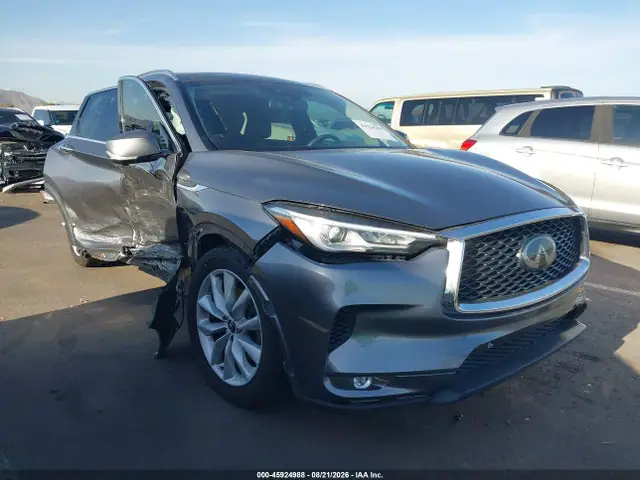 3PCAJ5M19KF101933 — 2019 Infiniti QX50 Essential, Left & Right Side, фото до ремонта