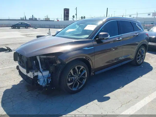 3PCAJ5M1XKF105411 — 2019 Infiniti QX50 Essential, фото 2 с аукциона IAAI 30.09.2026, Передняя часть
