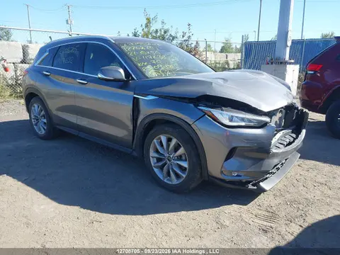 3PCAJ5CB2MF117632 — 2021 Infiniti QX50 Essential, Передняя часть (Front), фото до ремонта