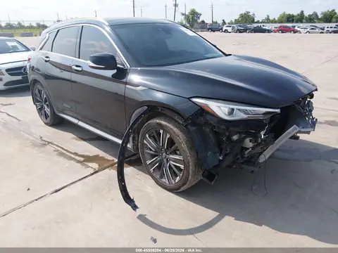 3PCAJ5BA6MF102933 — 2021 Infiniti QX50 Luxe, Передняя часть (Front End), фото до ремонта