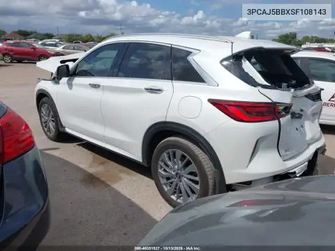 3PCAJ5BBXSF108143 — 2025 Infiniti QX50, фото 3 с аукциона IAAI, Задняя часть