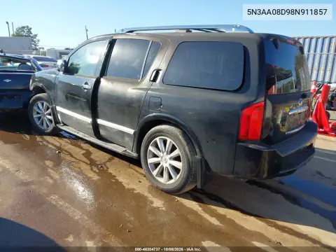 2008 Infiniti Qx56 VIN 5N3AA08D98N911857 фото 4