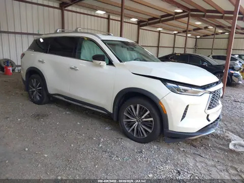 5N1DL1GS6PC375952 — 2023 Infiniti QX60 Sensory AWD, Передняя часть (Front End), фото до ремонта