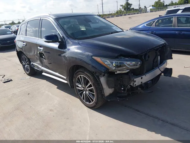 2020 Infiniti Qx60 Signature Edition Awd VIN 5N1DL0MM0LC548987 фото 1