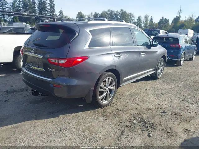 5N1AL0MM6EC534095 — 2014 Infiniti QX60, фото 4 с аукциона IAAI 14.10.2026, Естественный износ