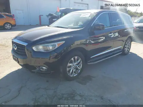 2014 Infiniti Qx60 VIN 5N1AL0MM4EC502665 фото 2