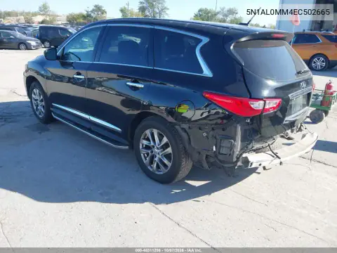 2014 Infiniti Qx60 VIN 5N1AL0MM4EC502665 фото 3
