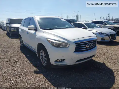 5N1AL0MM3EC512720 — 2014 Infiniti QX60, Передняя часть, фото до ремонта