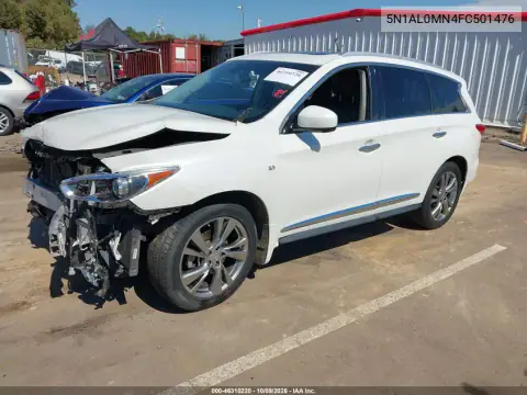 2015 Infiniti Qx60 VIN 5N1AL0MN4FC501476 фото 2