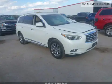 5N1AL0MNXFC547085 — 2015 Infiniti QX60, Передняя часть, фото до ремонта