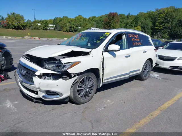 2017 Infiniti QX60 VIN 5N1DL0MM8HC521656 фото 2