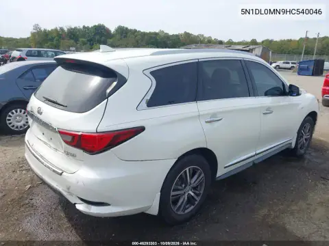 2017 Infiniti Qx60 VIN 5N1DL0MN9HC540046 фото 5