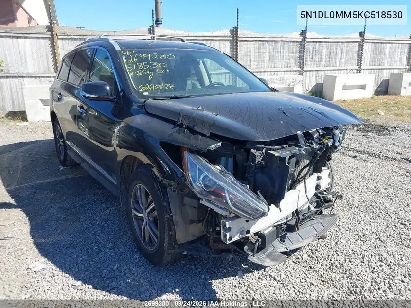 2019 Infiniti Qx60 VIN 5N1DL0MM5KC518530 фото 1