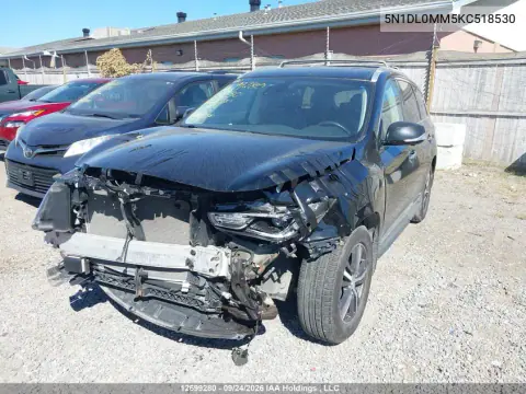 2019 Infiniti Qx60 VIN 5N1DL0MM5KC518530 фото 2