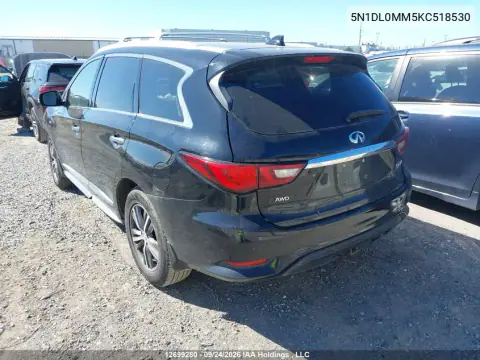 2019 Infiniti Qx60 VIN 5N1DL0MM5KC518530 фото 3