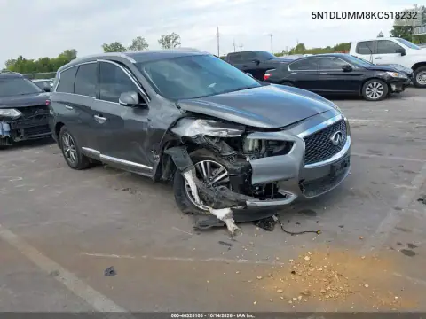 5N1DL0MM8KC518232 — 2019 Infiniti QX60, Не указано, фото до ремонта