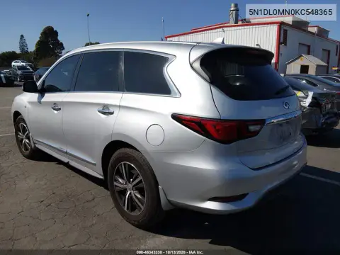 2019 Infiniti Qx60 Pure VIN 5N1DL0MN0KC548365 фото 3
