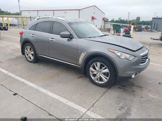 2015 Infiniti QX70 VIN JN8CS1MWXFM481084 фото 1